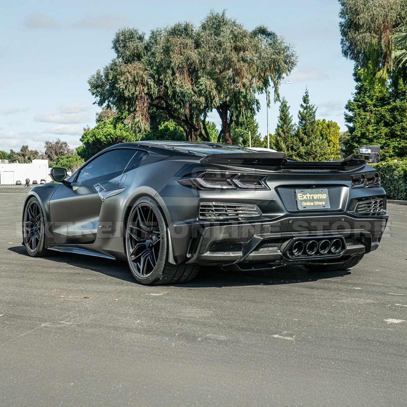 Wicker-Bill Package Corvette C8 Z06 / E-Ray Rear Spoiler