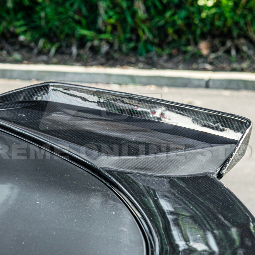 Corvette C8 Z06 DRY CARBON FIBER Wicker-bill Extension Winglets
