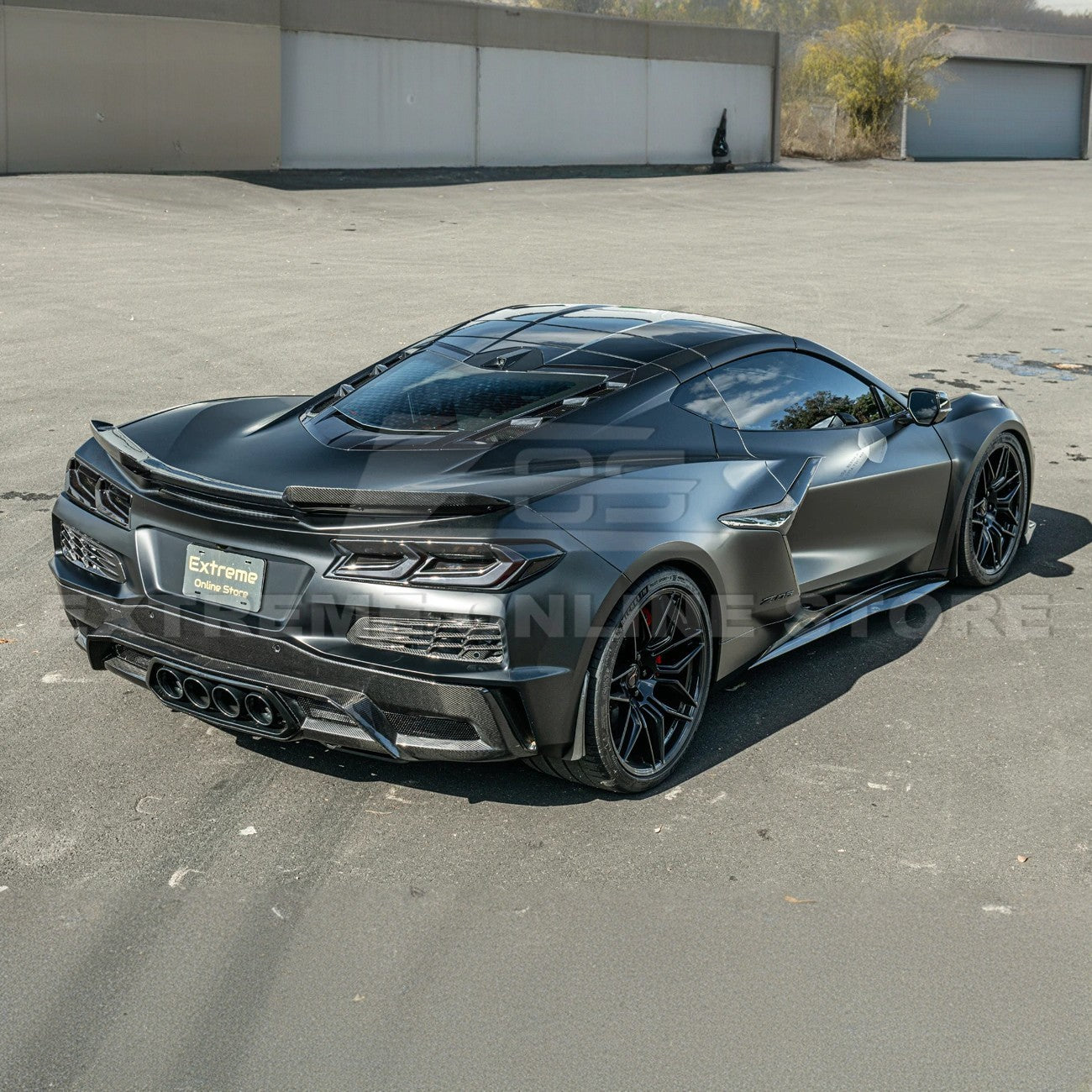 Wicker-Bill Package Corvette C8 Z06 / E-Ray Rear Spoiler