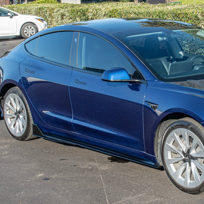 2017-23 Tesla Model 3 Track Side Skirts Rocker Panel