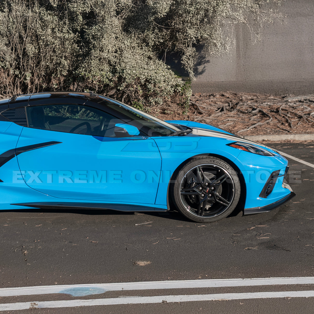 Corvette C8 Stingray Front Lip & Side Skirts [Z06 Conversion Package]