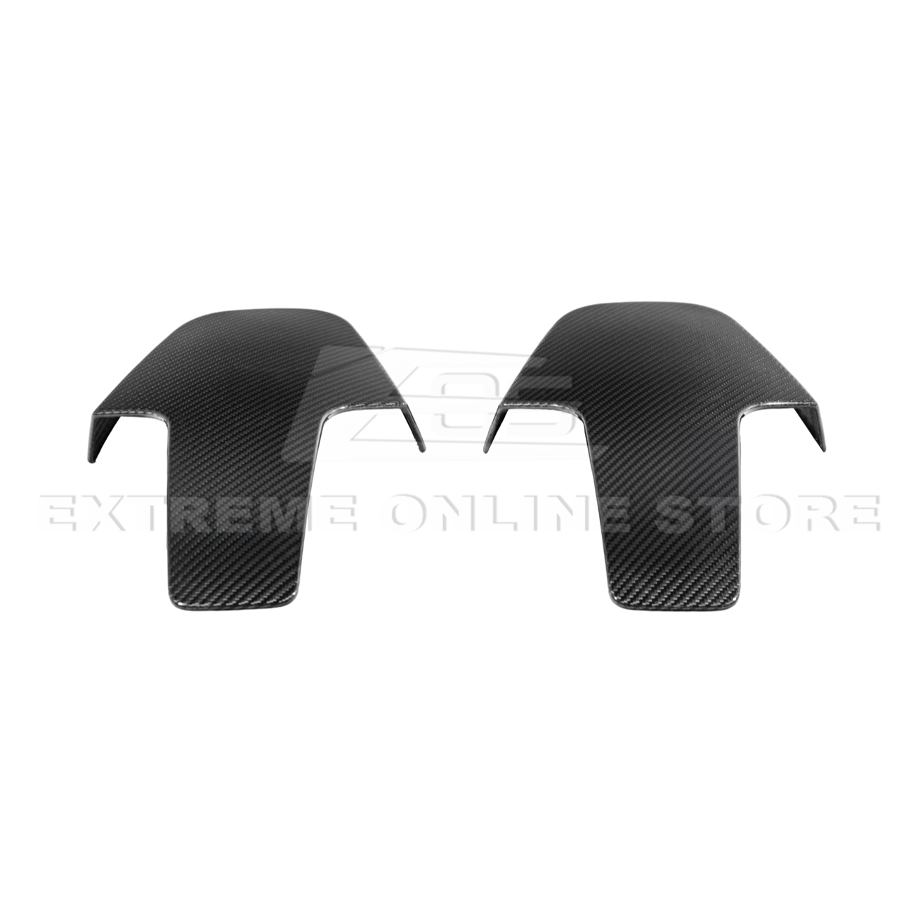 BMW G87 G82 M2 M4 Dry CARBON FIBER Tape-On Full Seat Back Cover Pair