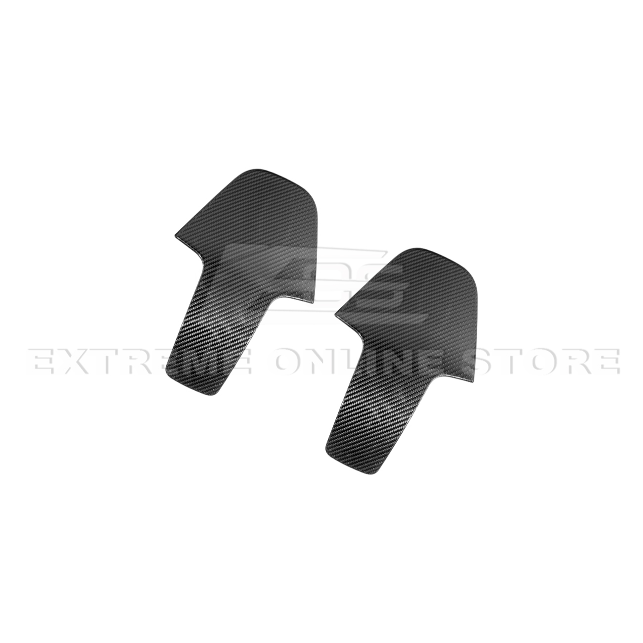 BMW G87 G82 M2 M4 Dry CARBON FIBER Tape-On Full Seat Back Cover Pair