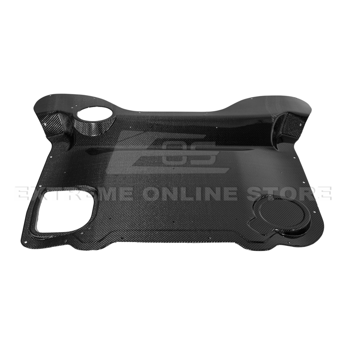 Corvette C8 HTC DRY Carbon Fiber Engine Bay Panel Cover