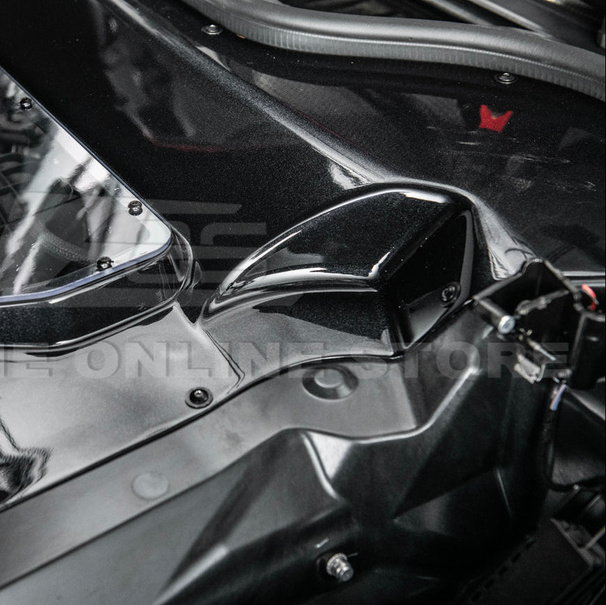Corvette C8 HTC DRY Carbon Fiber Engine Bay Panel Cover
