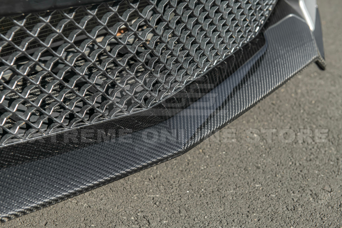 2016-19 Cadillac ATS-V Track Package Dry carbon Fiber Front Lip & Side Wheel Arch