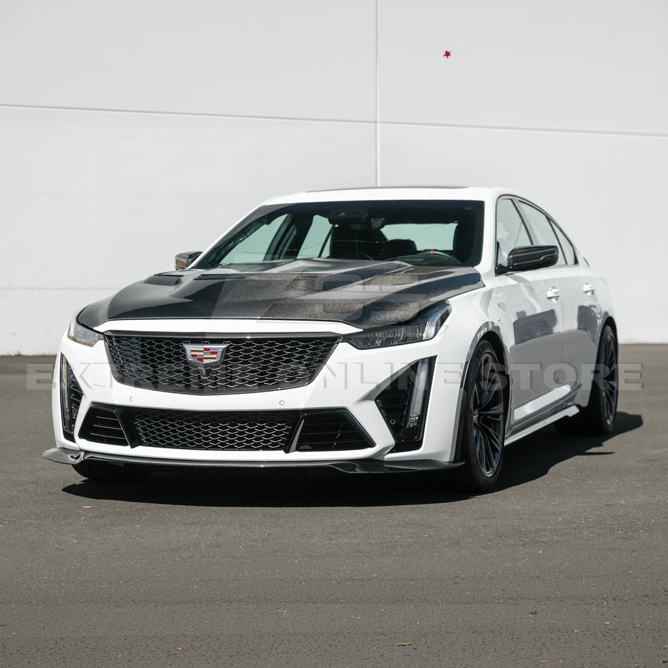 2022-24 Cadillac CT5-V Blackwing Dry Carbon Fiber Front Upper & Lower Grille Trim