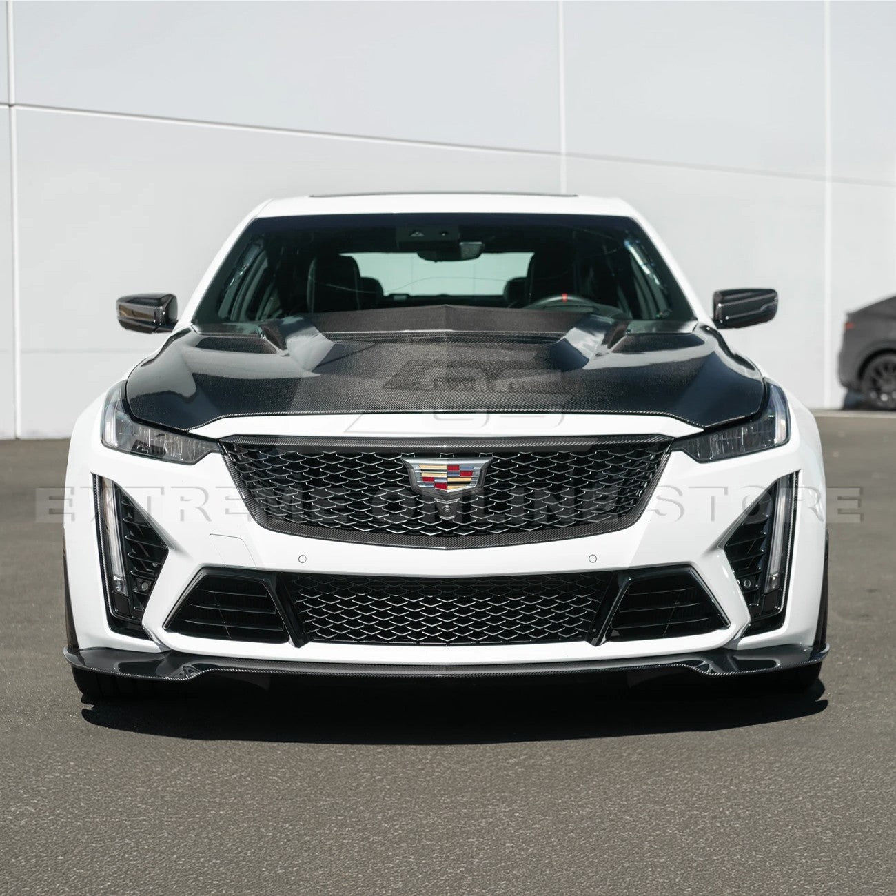 2022-24 Cadillac CT5-V Blackwing Dry Carbon Fiber Front Upper & Lower Grille Trim