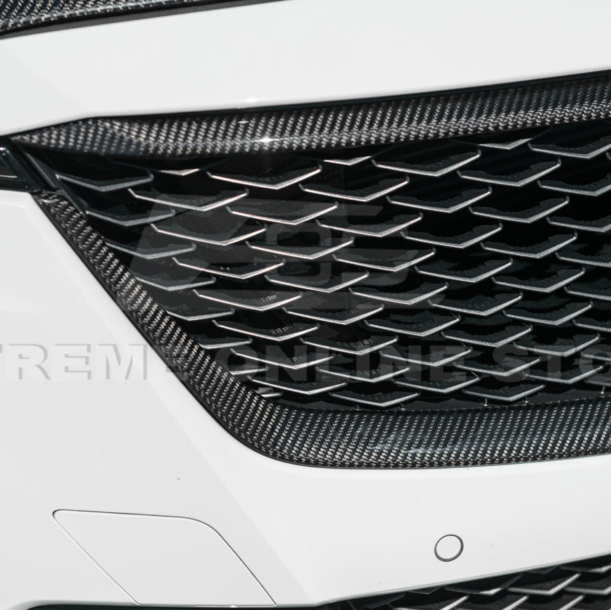 2022-24 Cadillac CT5-V Blackwing Dry Carbon Fiber Front Upper & Lower Grille Trim