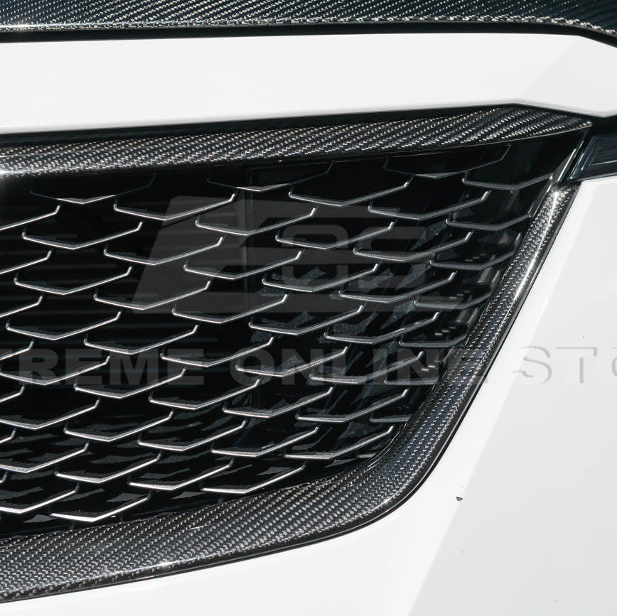 2022-24 Cadillac CT5-V Blackwing Dry Carbon Fiber Front Upper & Lower Grille Trim