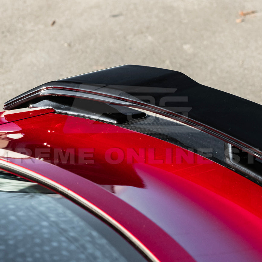 2024-Up Ford Mustang DarkHorse Style GLOSSY BLACK Rear Trunk Lid Wing Spoiler