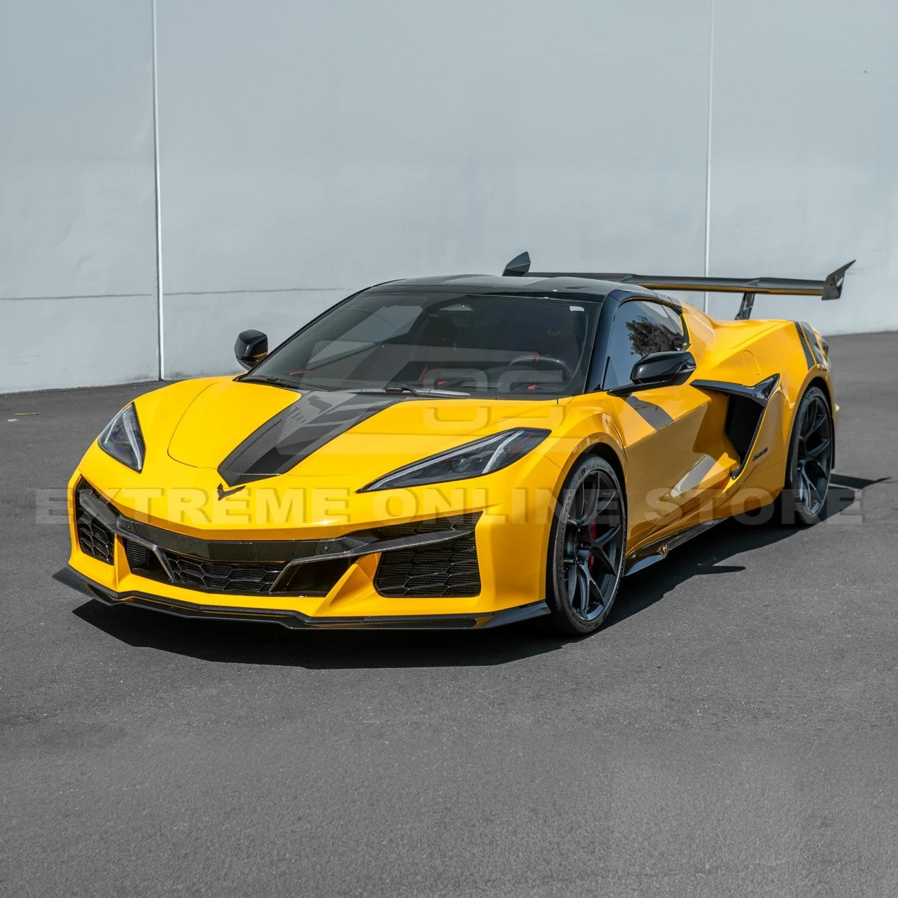 Corvette C8 Z06 / E-Ray DRY CARBON FIBER Front Splitter [Z07 Package]