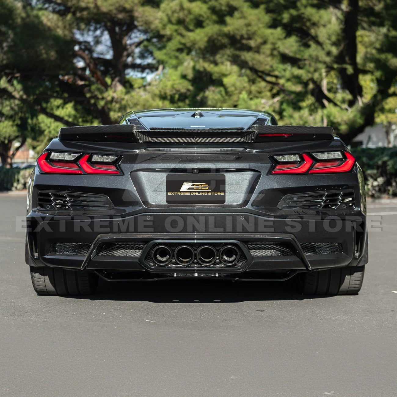 Wicker-Bill Package Corvette C8 Z06 / E-Ray Rear Spoiler