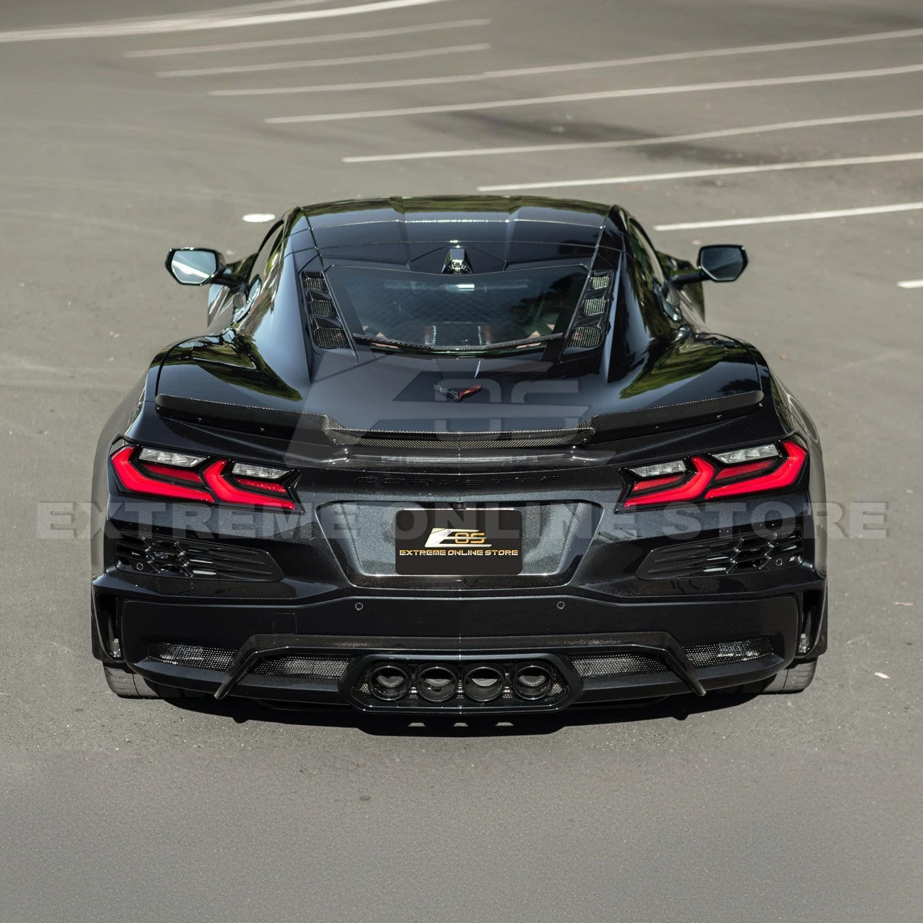 Wicker-Bill Package Corvette C8 Z06 / E-Ray Rear Spoiler