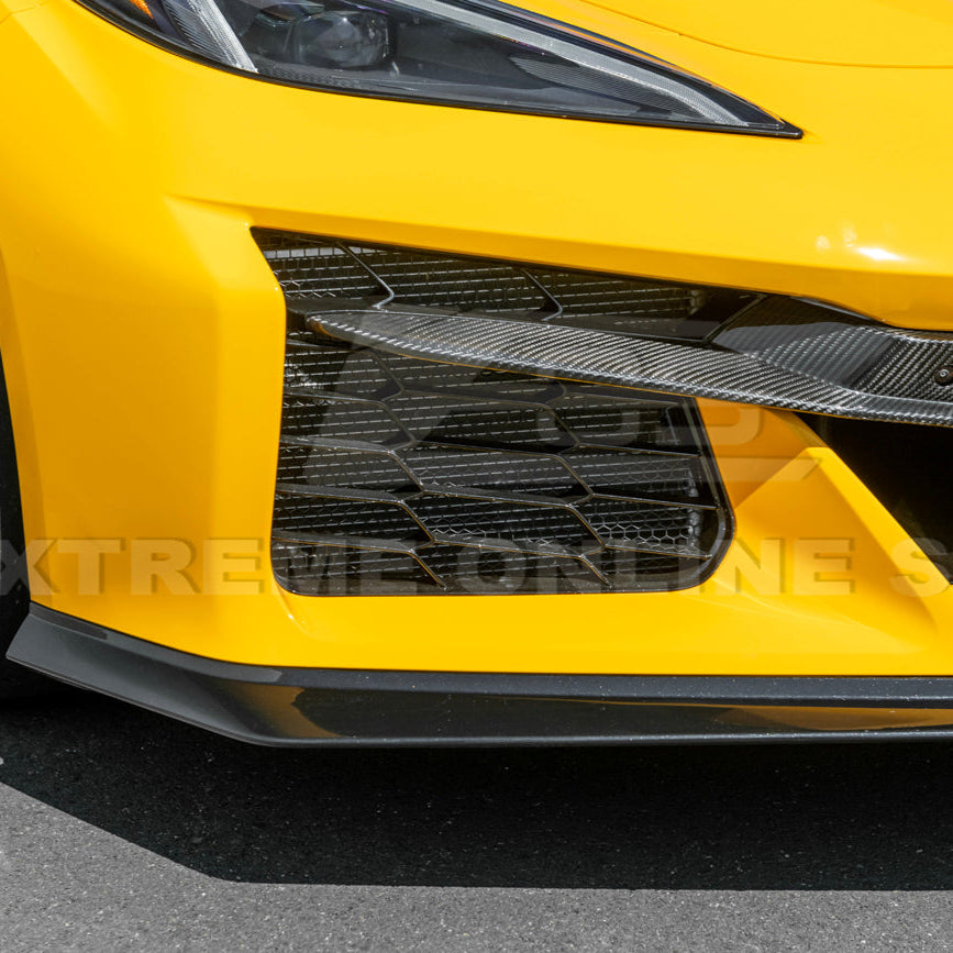 Corvette C8 Z06 / E-Ray DRY CARBON FIBER Front Splitter [Z07 Package]