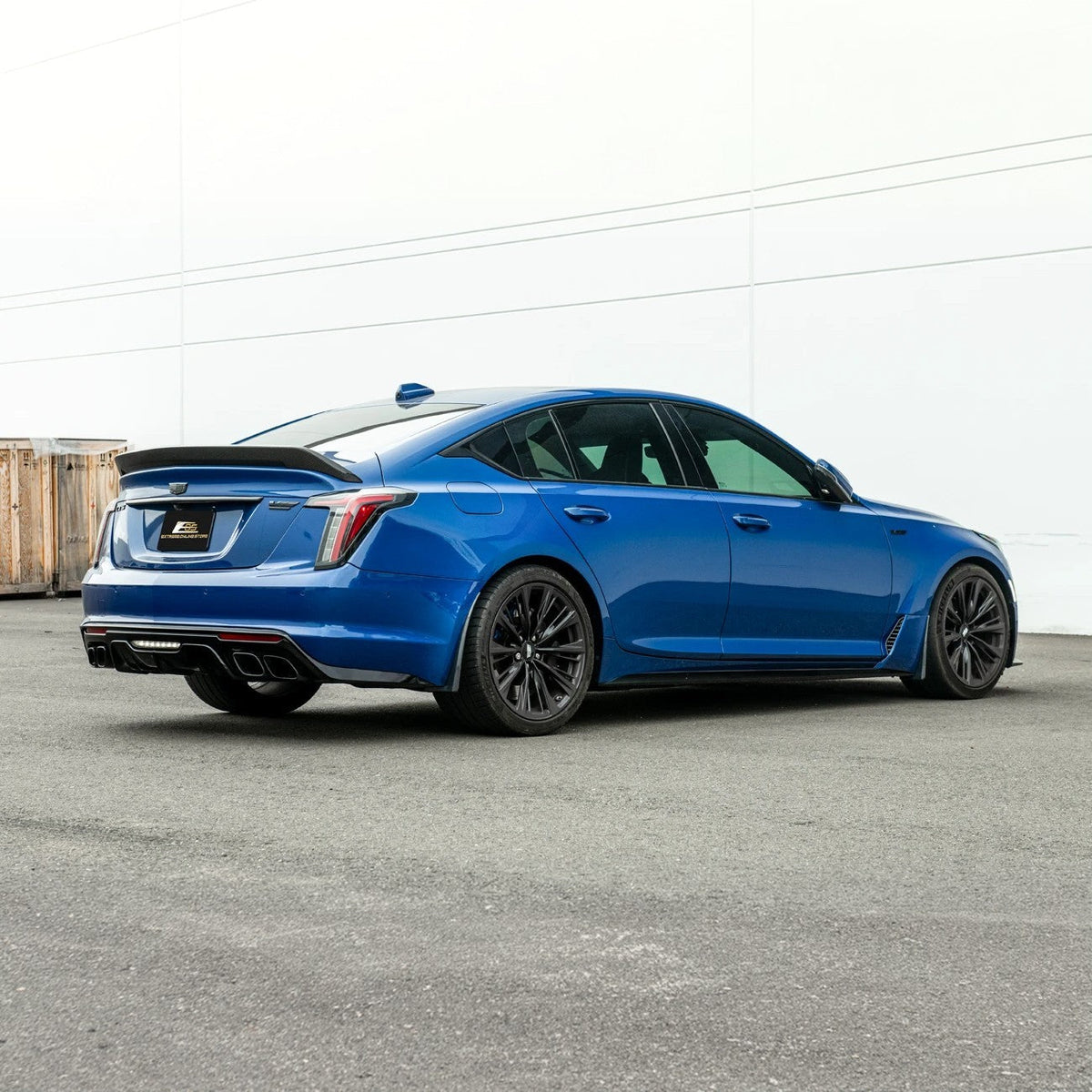 2020-Present Cadillac CT5 & CT5-V Blackwing | Carbon Fiber Mud Flaps Splash Guards