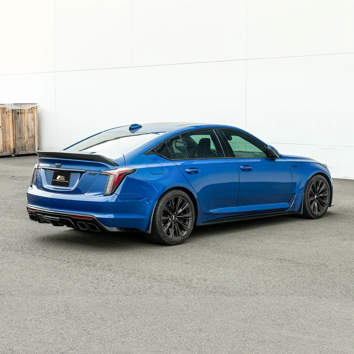 2020-Present Cadillac CT5 & CT5-V Blackwing | Carbon Fiber Mud Flaps Splash Guards