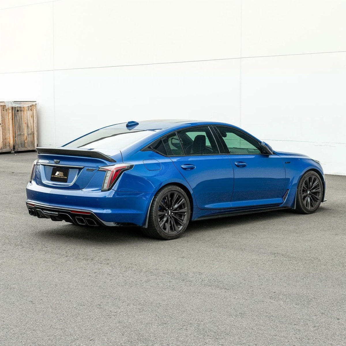 2020-Present Cadillac CT5 & CT5-V Blackwing | Carbon Fiber Mud Flaps Splash Guards