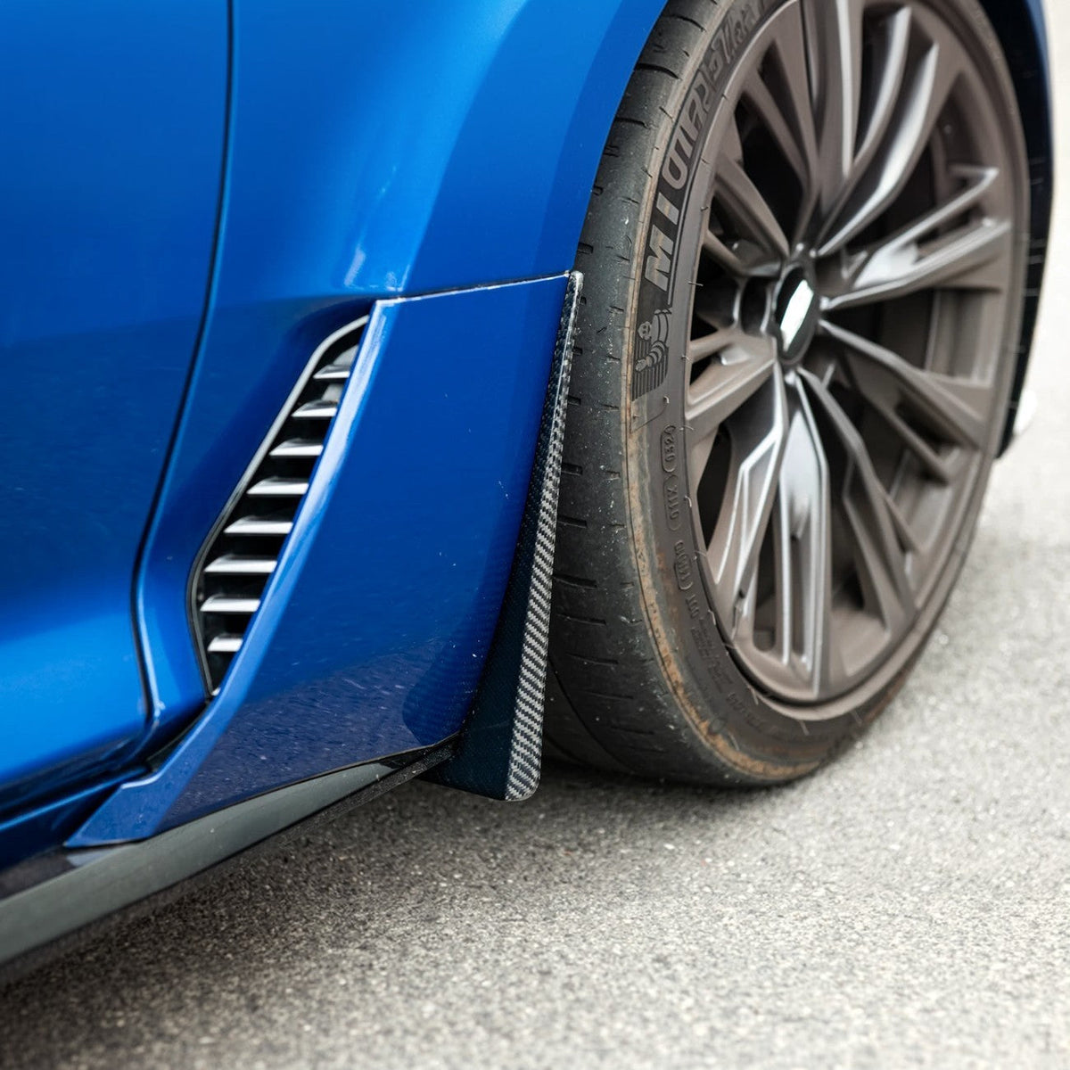 2020-Present Cadillac CT5 & CT5-V Blackwing | Carbon Fiber Mud Flaps Splash Guards