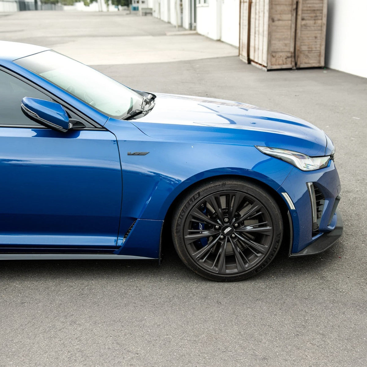 2020-Present Cadillac CT5 & CT5-V Blackwing | Carbon Fiber Mud Flaps Splash Guards