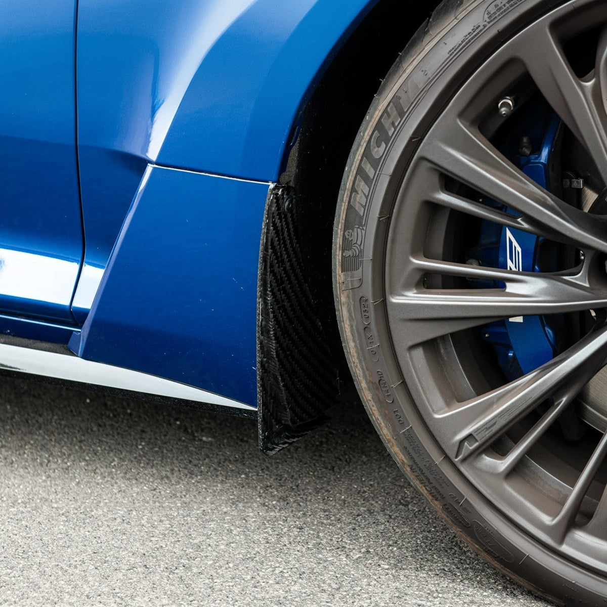2020-Present Cadillac CT5 & CT5-V Blackwing | Carbon Fiber Mud Flaps Splash Guards