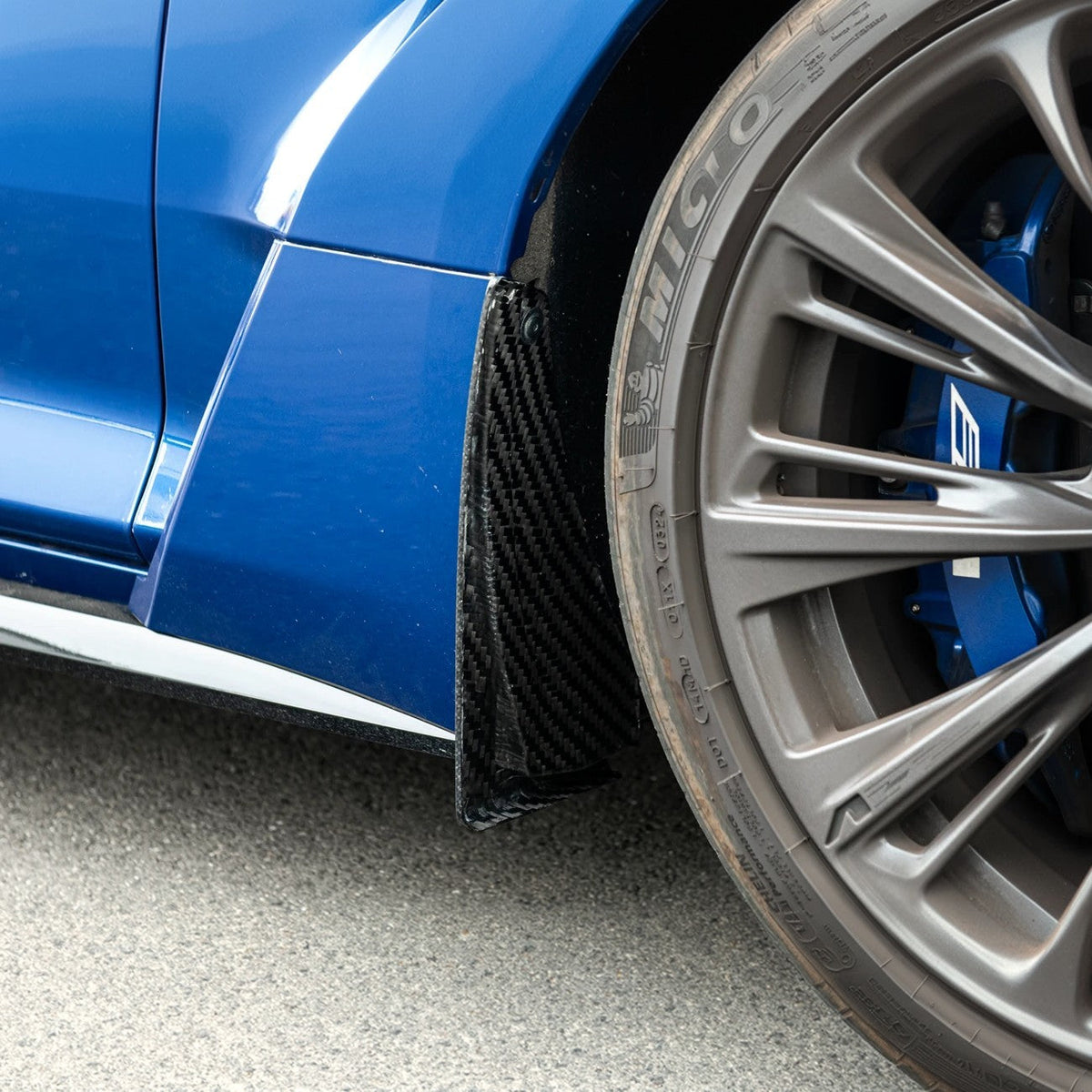 2020-Present Cadillac CT5 & CT5-V Blackwing | Carbon Fiber Mud Flaps Splash Guards