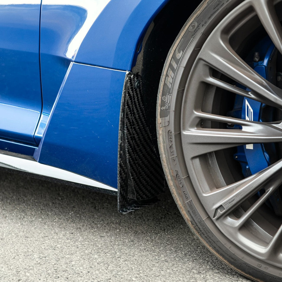 2020-Present Cadillac CT5 & CT5-V Blackwing | Carbon Fiber Mud Flaps Splash Guards