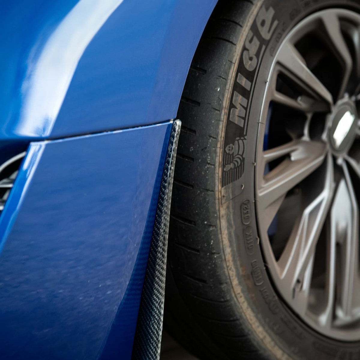 2020-Present Cadillac CT5 & CT5-V Blackwing | Carbon Fiber Mud Flaps Splash Guards