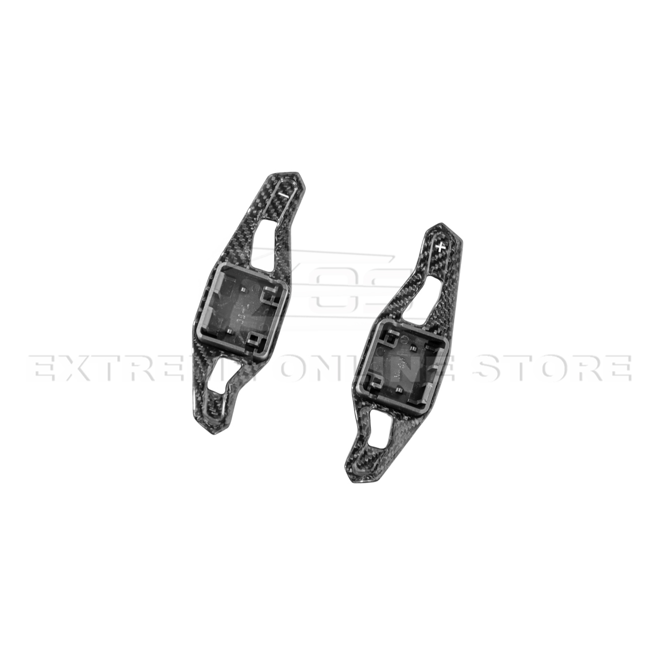 Corvette C8 Lamborghini Style CARBON FIBER Steering Wheel Paddle Shifter