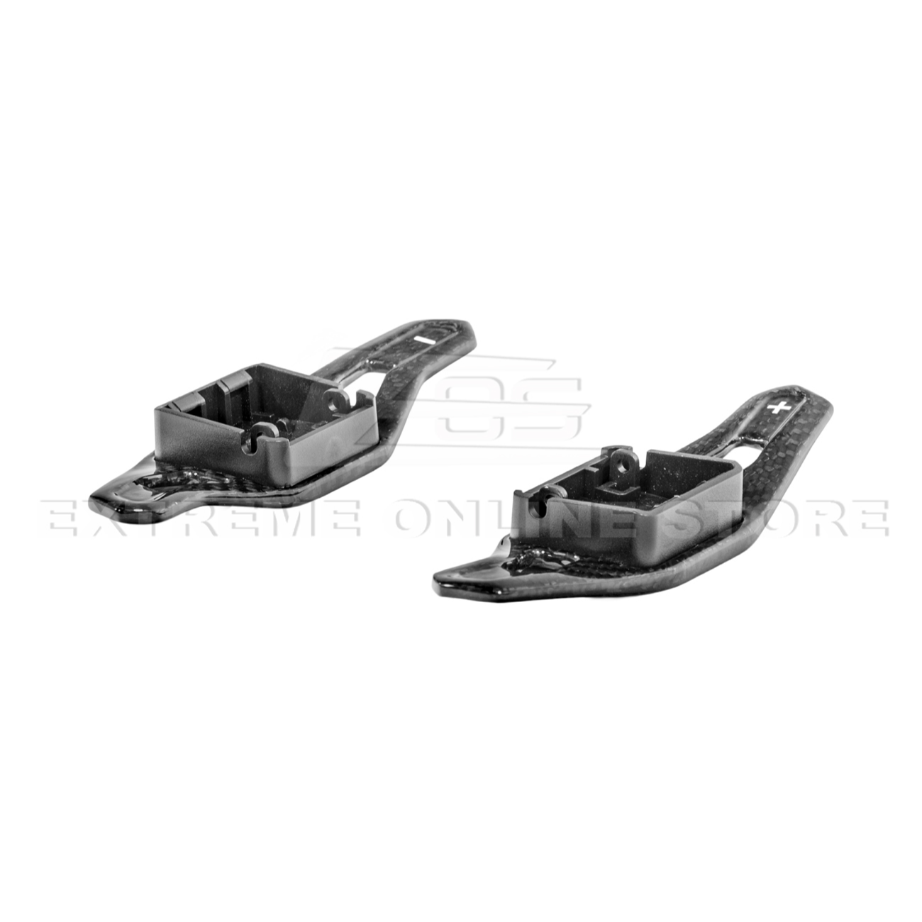 Corvette C8 Lamborghini Style CARBON FIBER Steering Wheel Paddle Shifter