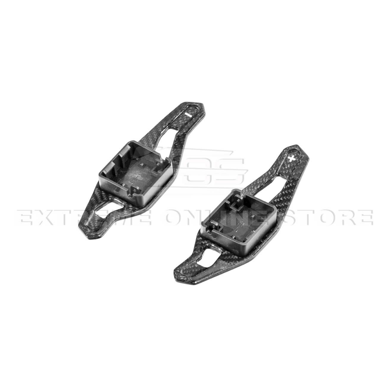 Corvette C8 Lamborghini Style CARBON FIBER Steering Wheel Paddle Shifter