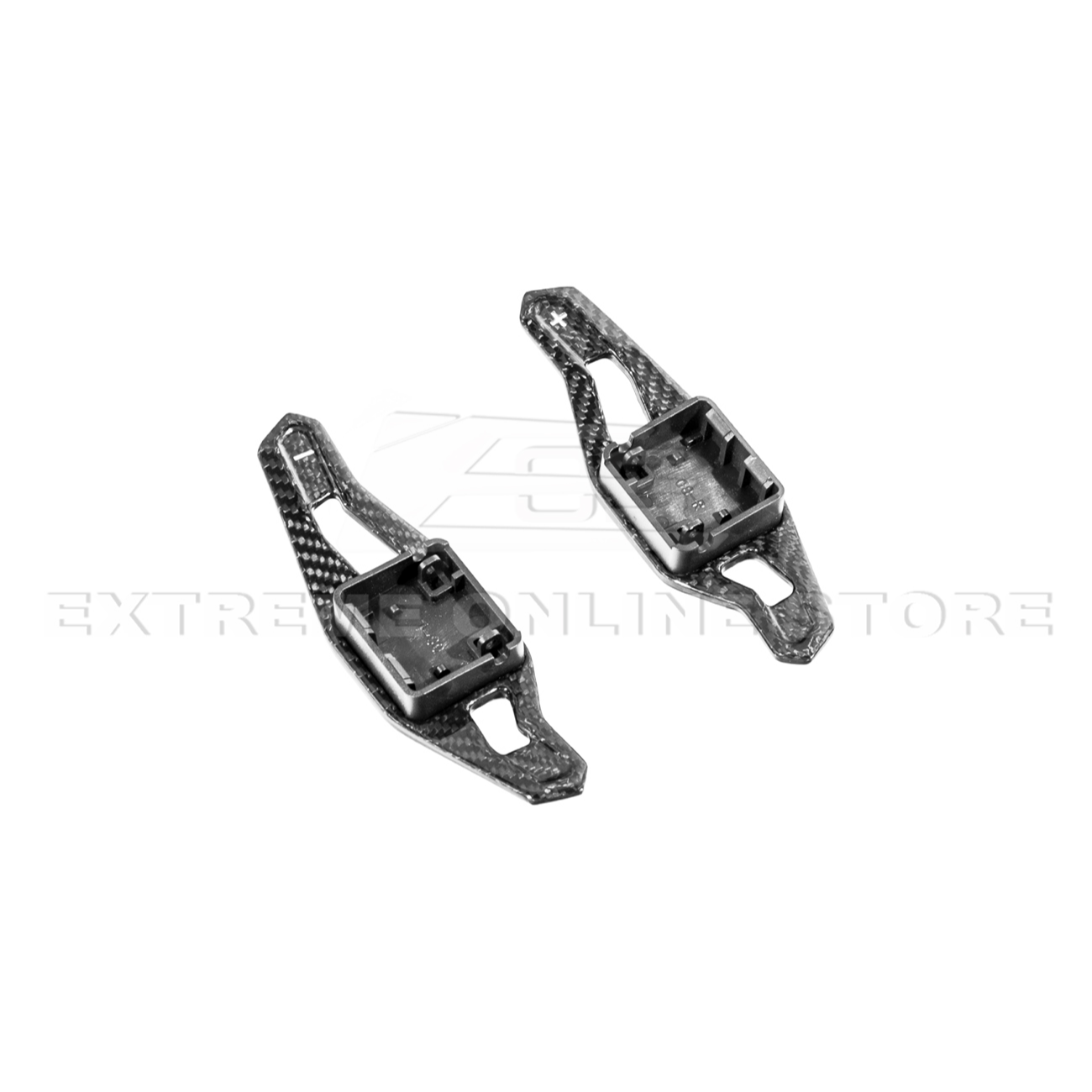 Corvette C8 Lamborghini Style CARBON FIBER Steering Wheel Paddle Shifter