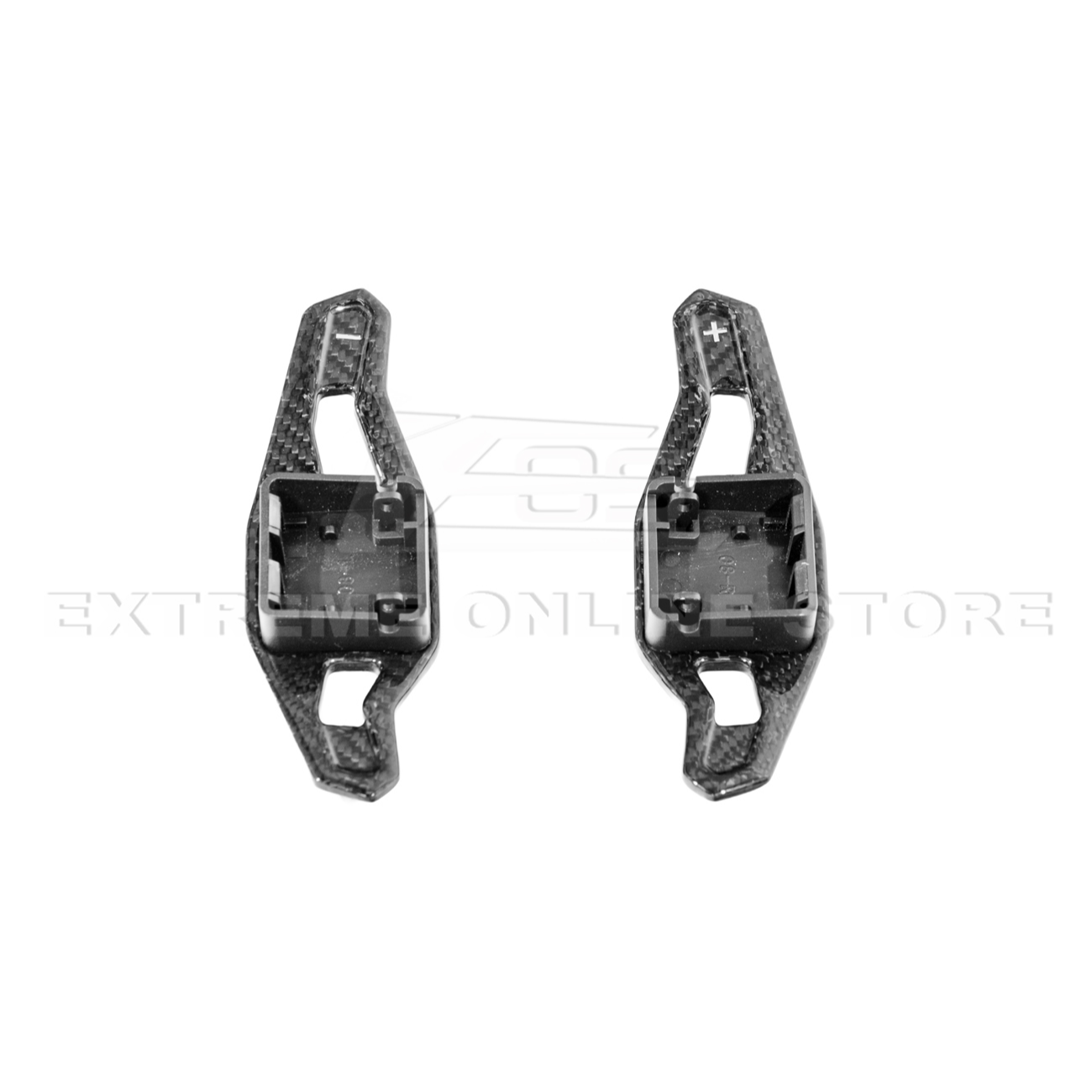 Corvette C8 Lamborghini Style CARBON FIBER Steering Wheel Paddle Shifter