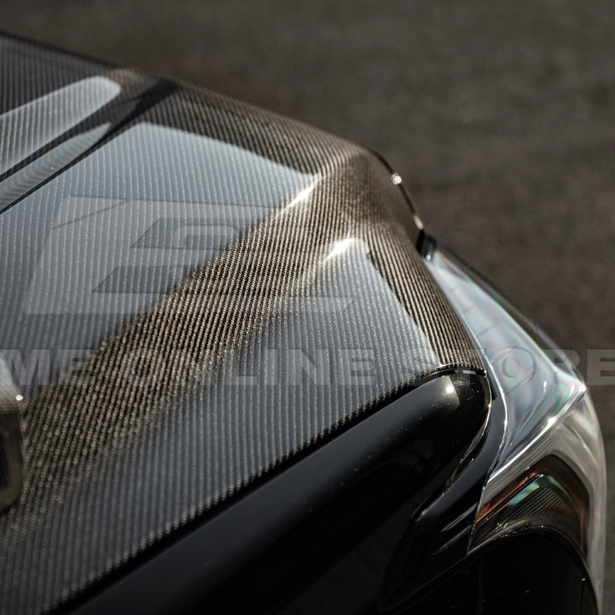 2022-Up Toyota Tundra | EOS CARBON FIBER Front Vented Hood Cover w/ Side Vent