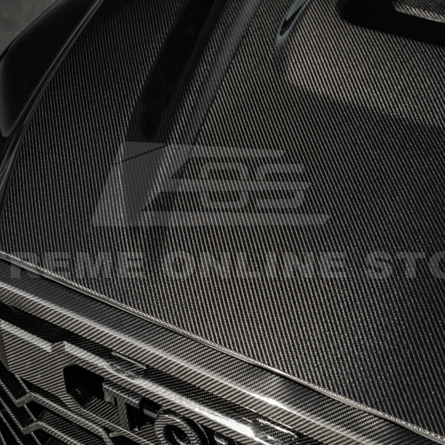 2022-Up Toyota Tundra | EOS CARBON FIBER Front Vented Hood Cover w/ Side Vent