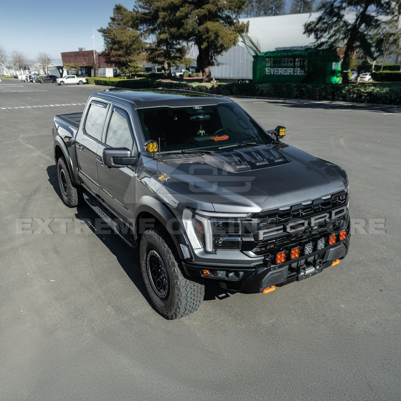 2021-Up F-150 Raptor Carbon Fiber Hood Cover