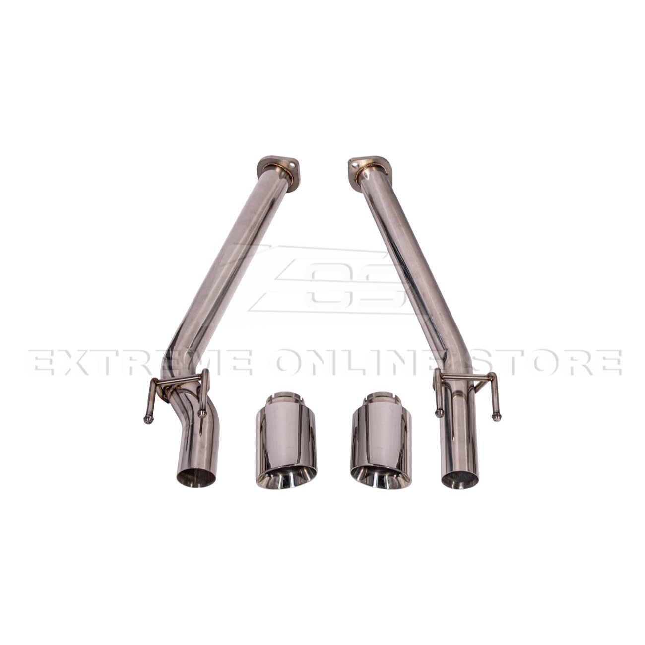 2005-06 Pontiac GTO Muffler Delete Axle Back Dual Tips Exhaust
