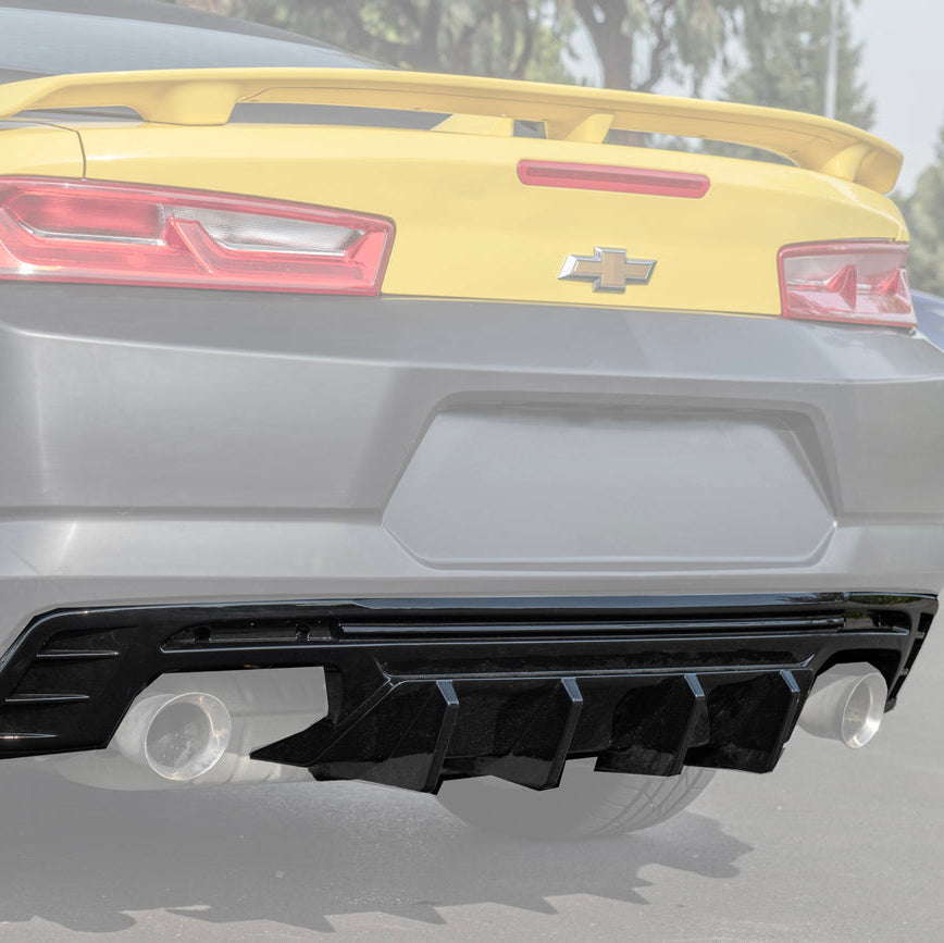 2016-Up Camaro | Performance Track Style Rear Quad Exit Diffuser