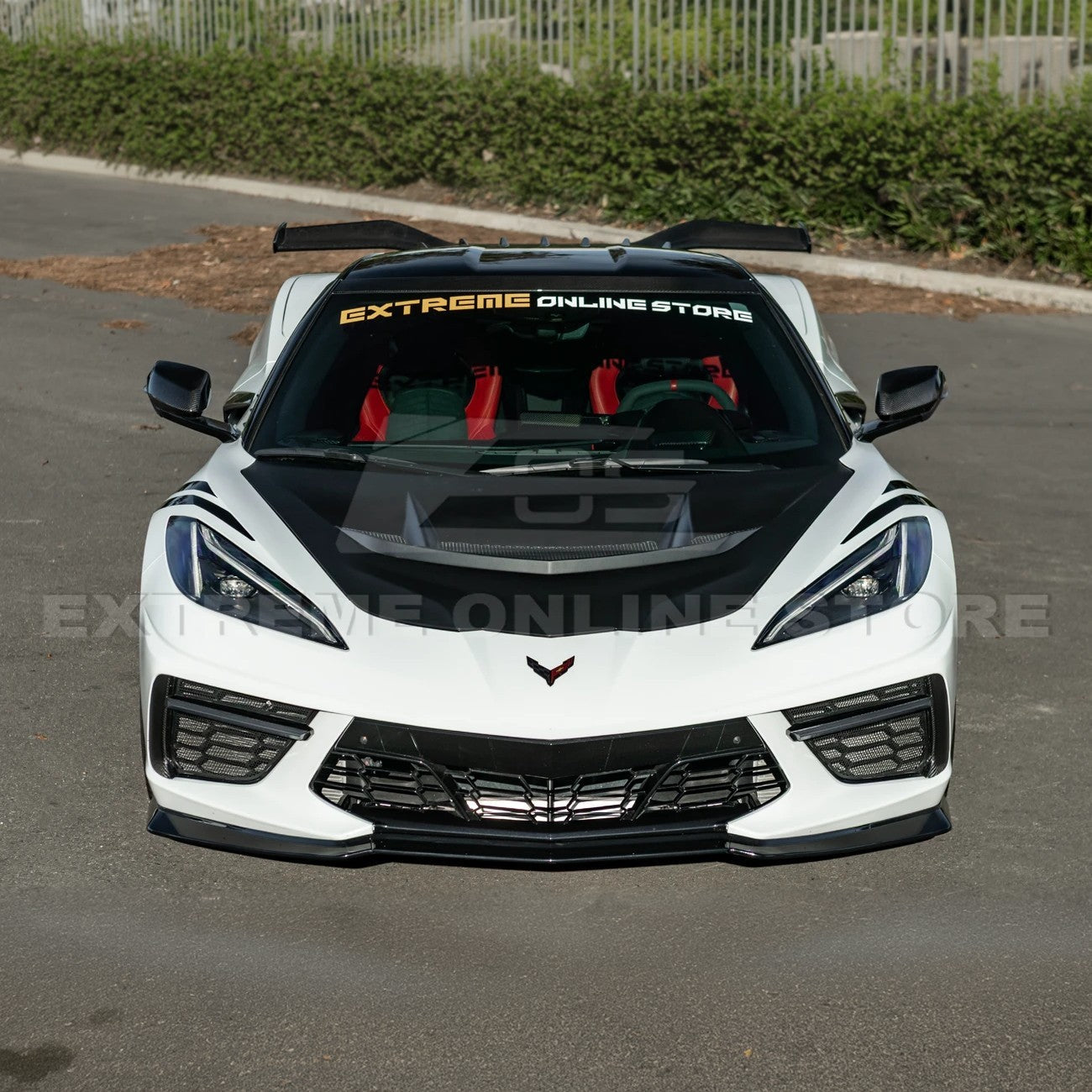 Corvette C8 Stingray DRY CARBON FIBER Front Splitter [Z06 / Z07 Conversion Package]