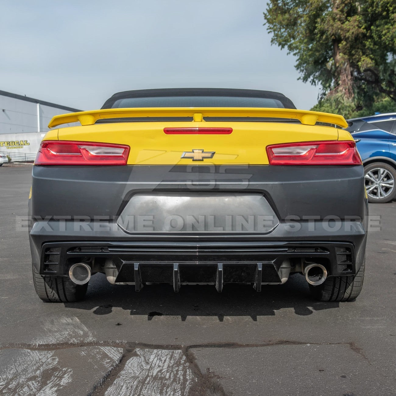 2016-Up Camaro | Performance Track Style Rear Quad Exit Diffuser