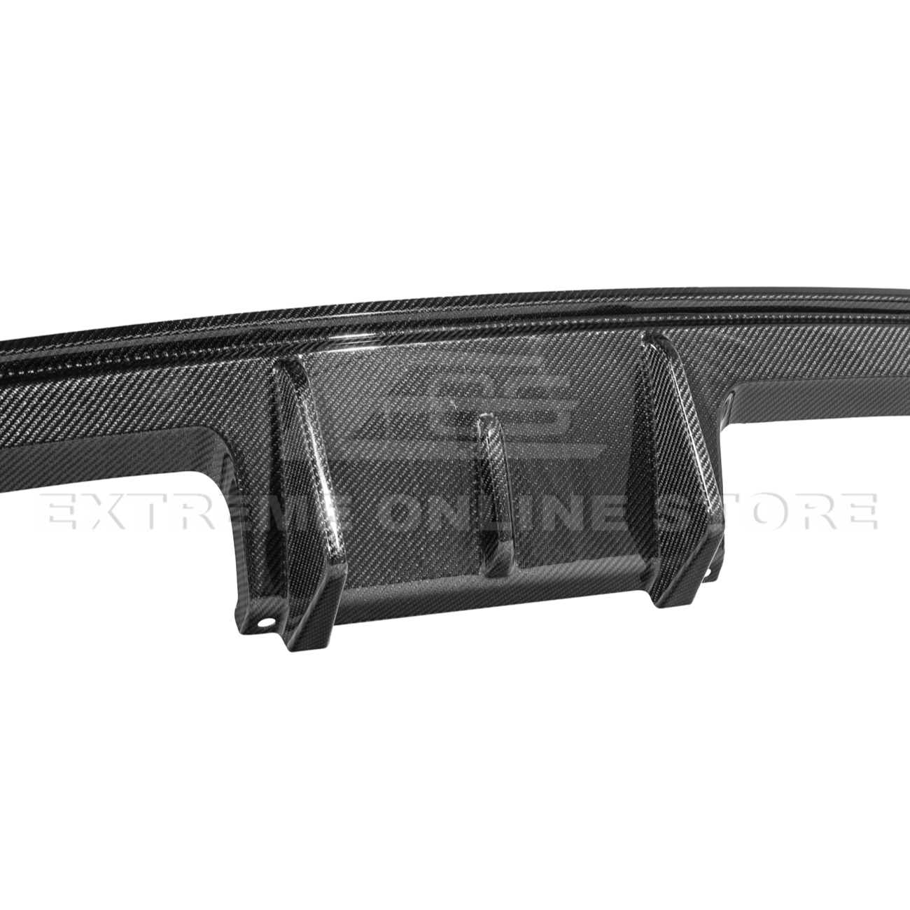 BMW G82 G83 M4 | 3D Style Carbon Fiber Replacement 3Pcs Rear Diffuser Apron