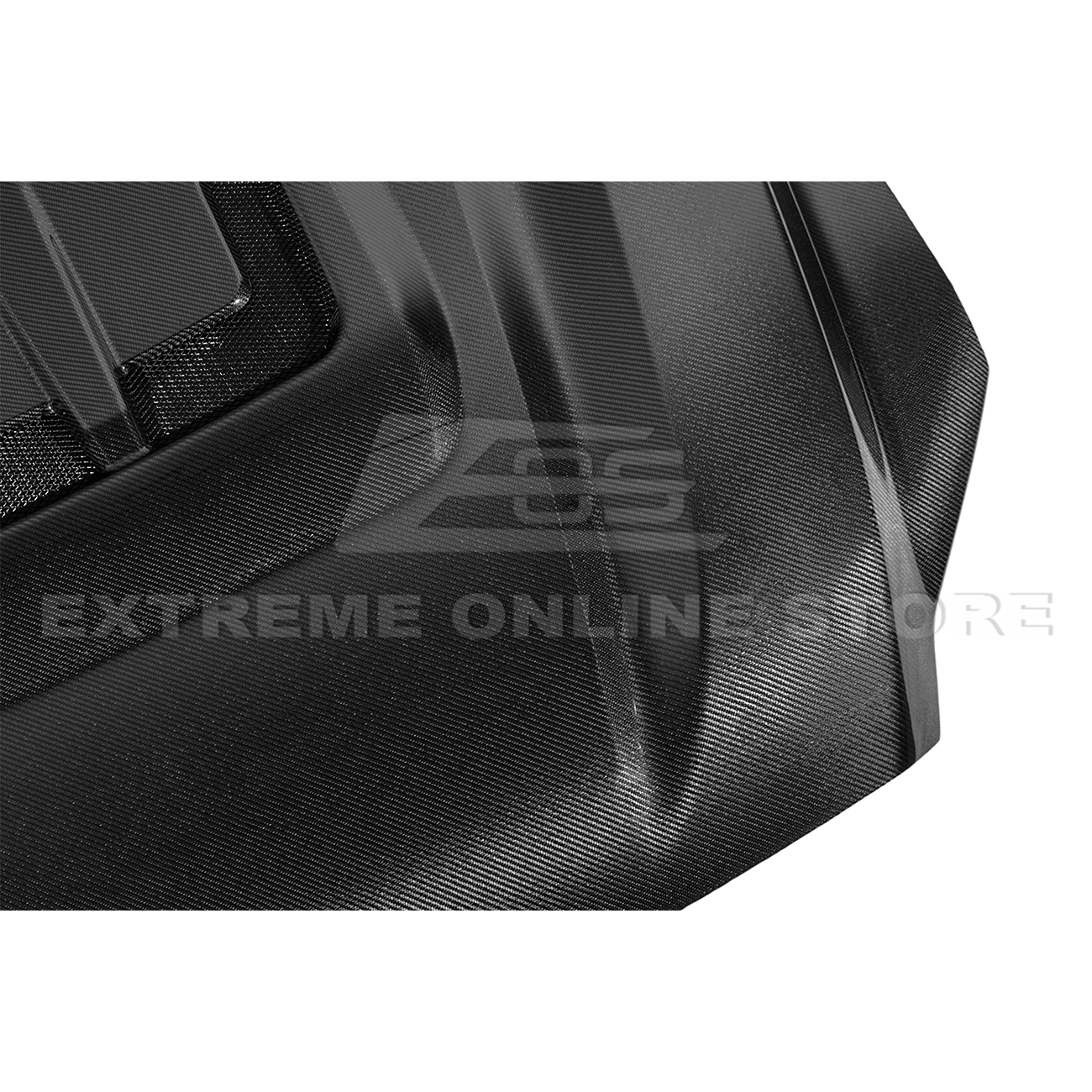 2022-Up Toyota Tundra | EOS CARBON FIBER Front Vented Hood Cover w/ Side Vent