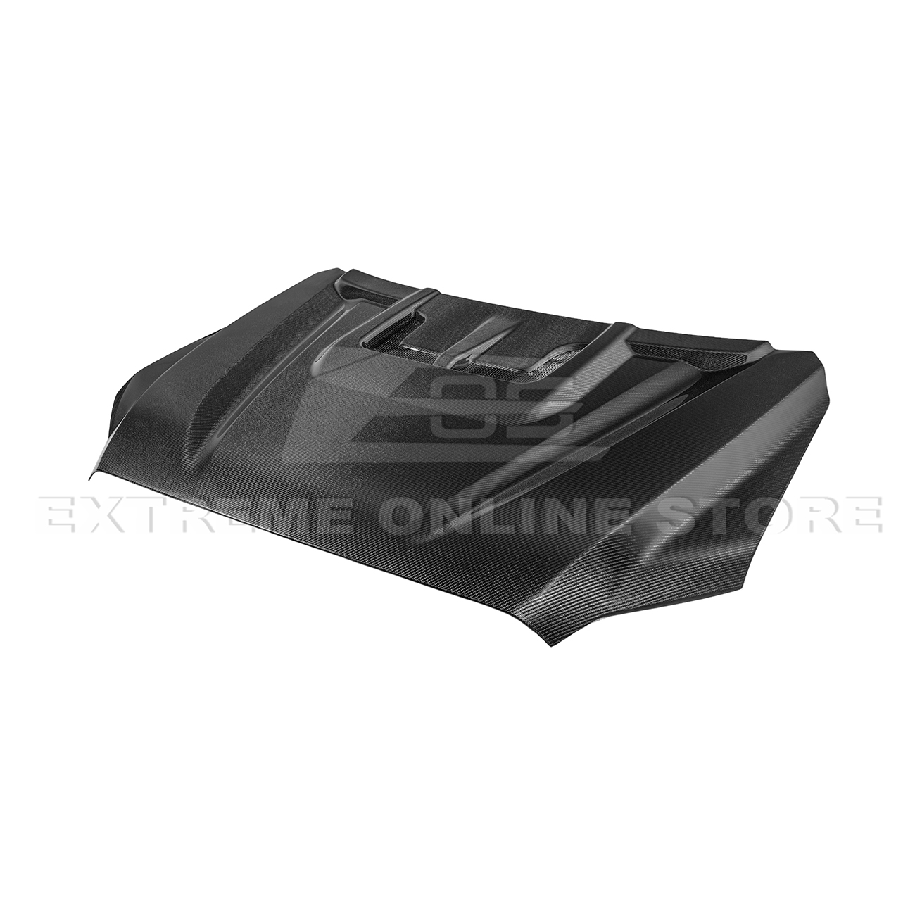 2022-Up Toyota Tundra | EOS CARBON FIBER Front Vented Hood Cover w/ Side Vent