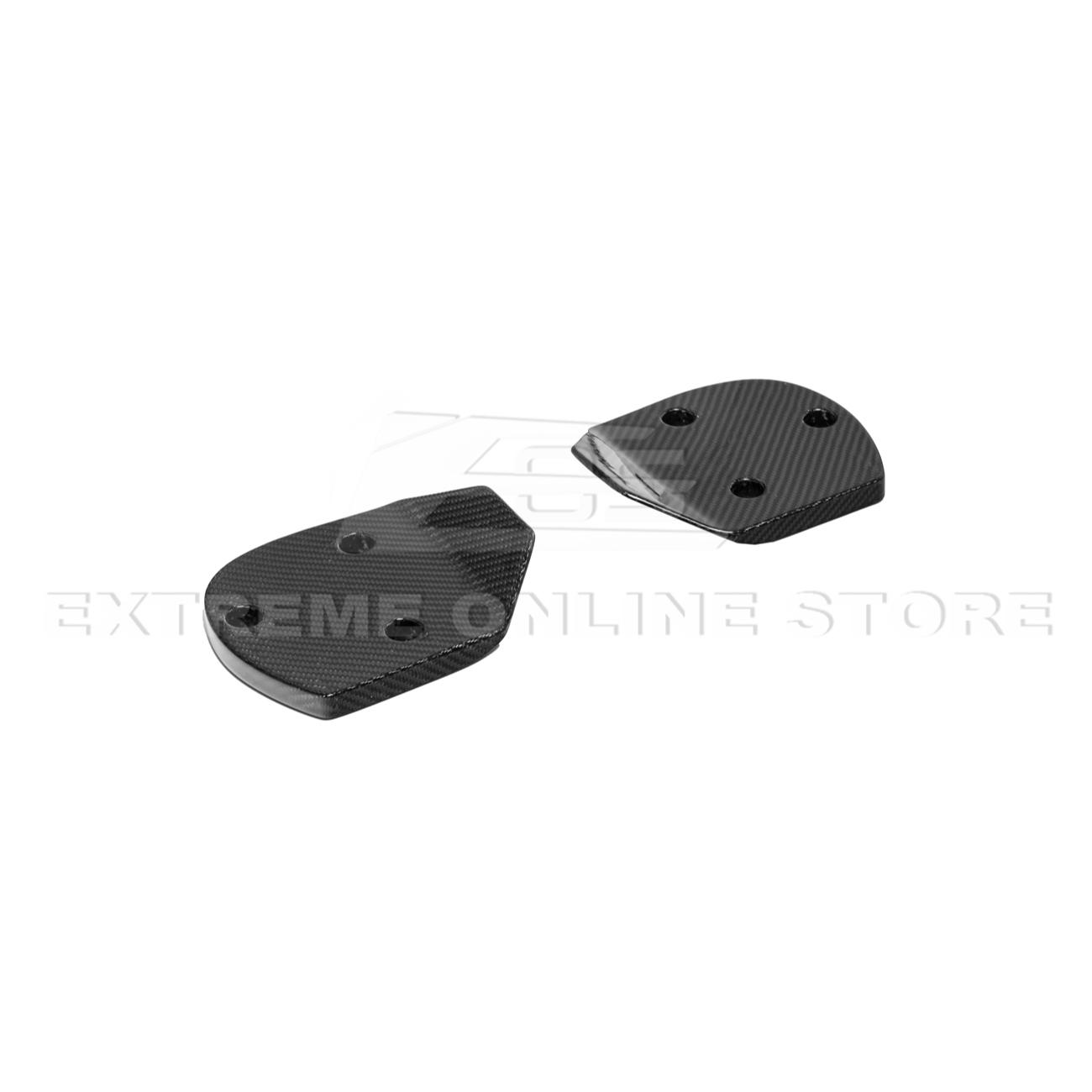 Chevrolet Corvette C8 DRY CARBON FIBER Engine Bay Struct Covers