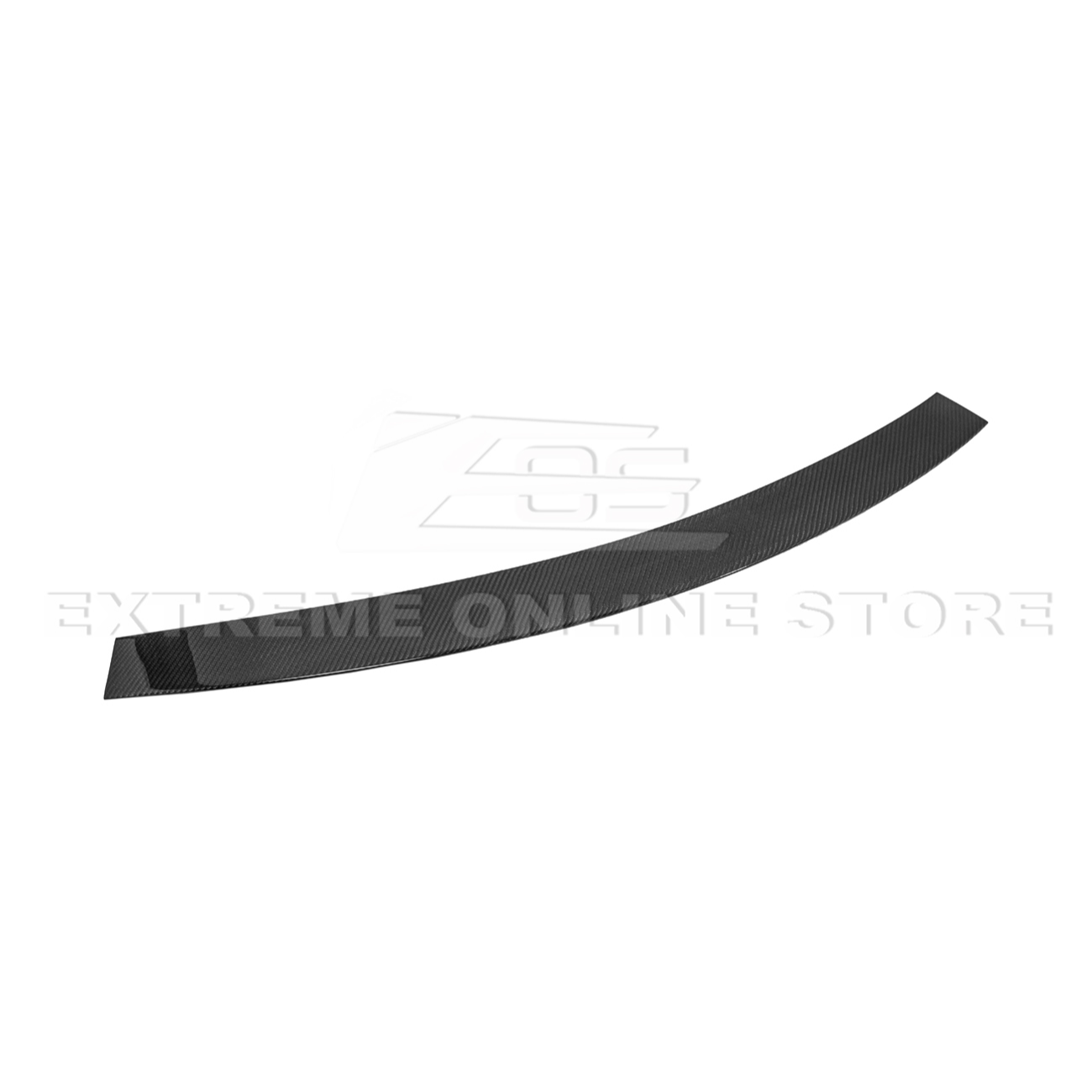 2020-Up Corvette C8 DRY CARBON FIBER Windshield Upper Molding Trim