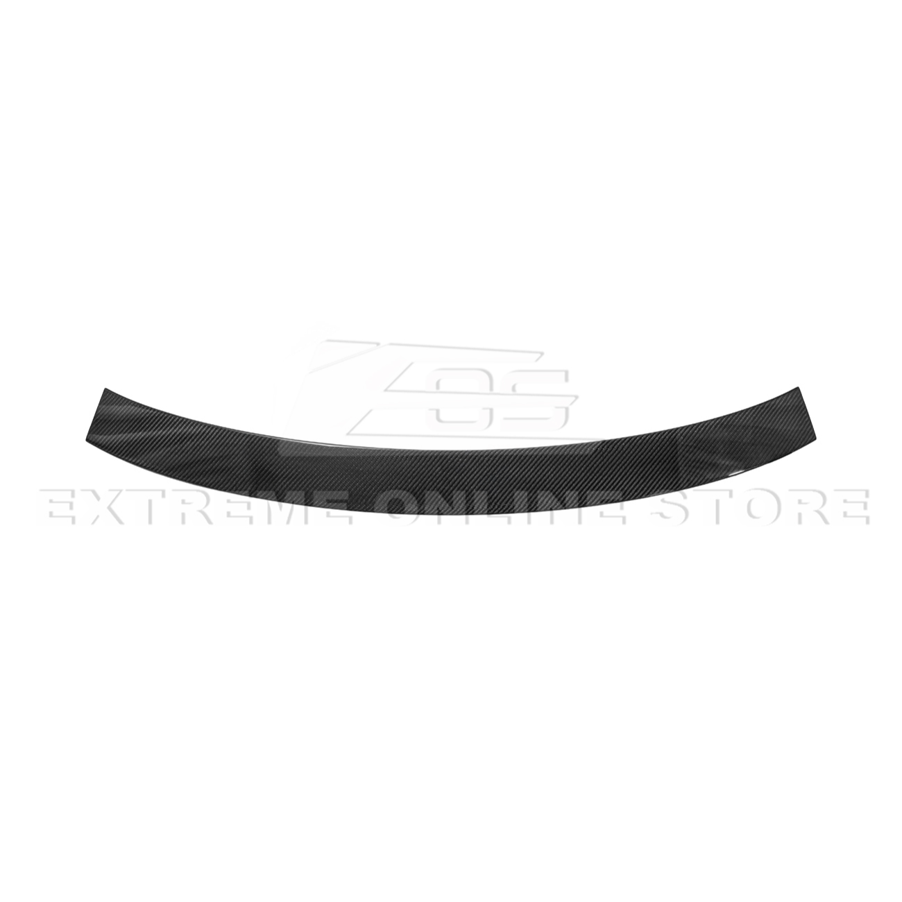 2020-Up Corvette C8 DRY CARBON FIBER Windshield Upper Molding Trim