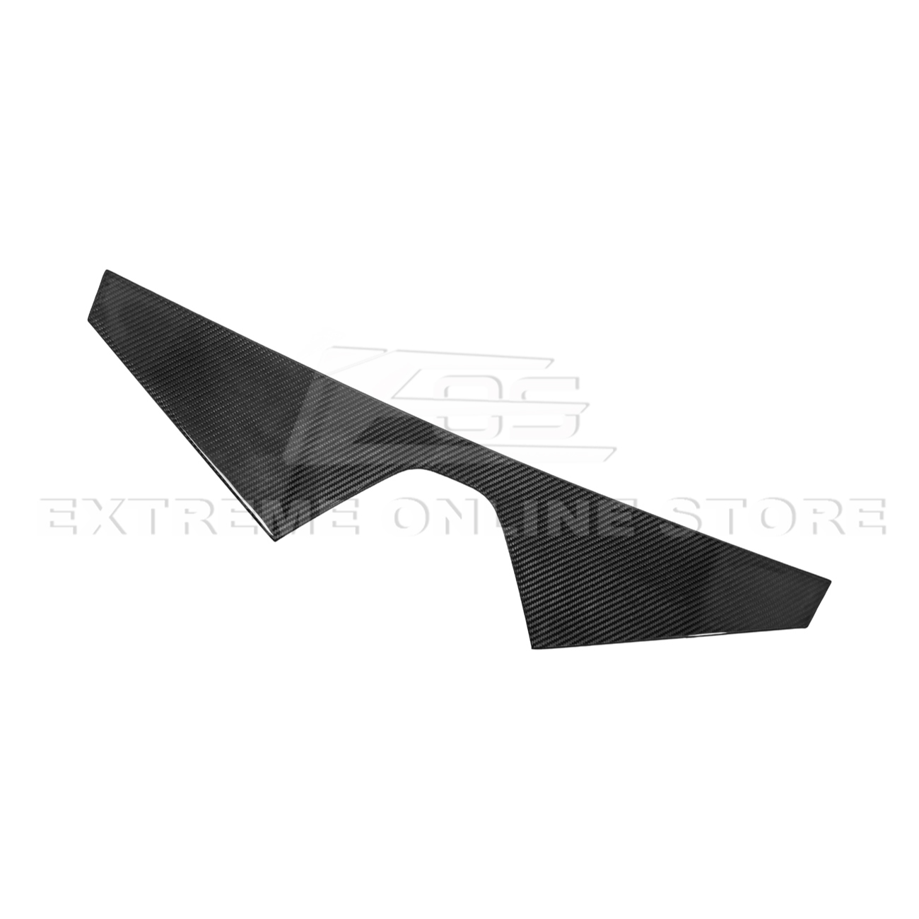 2020-Up Corvette C8 DRY CARBON FIBER Windshield Upper Molding Trim