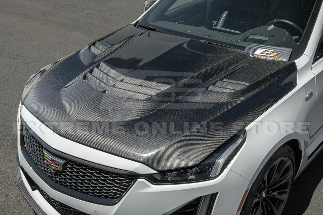 2020-Up Cadillac CT5 Front Vented Hood Trim Cover