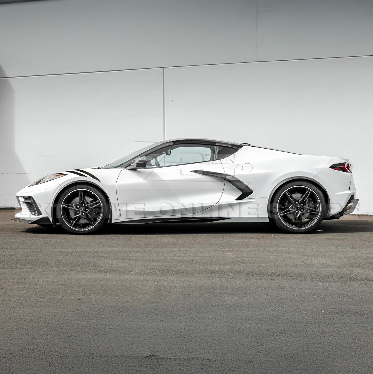 Chevrolet Corvette C8 Z06 Conversion Side Skirts