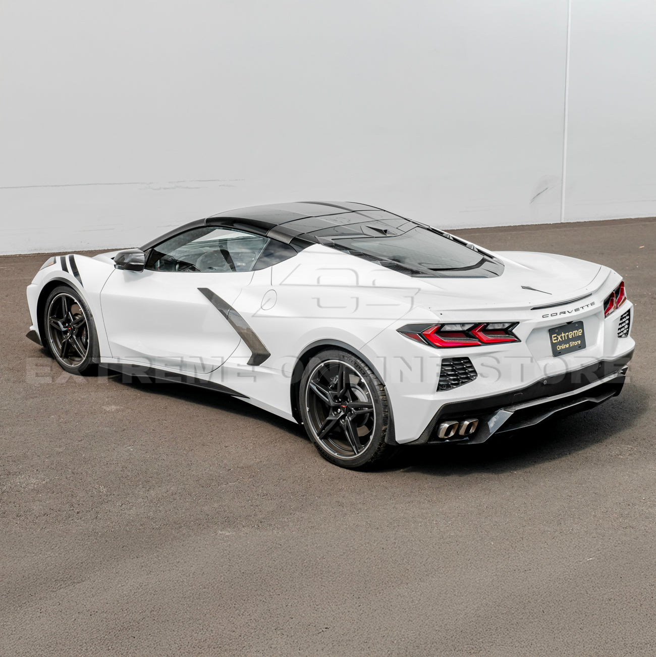 Chevrolet Corvette C8 Z06 Conversion Side Skirts
